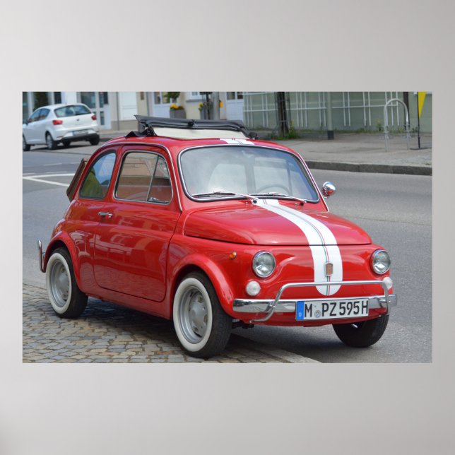 Fiat 500 poster (Front)