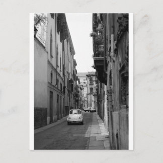 Fiat Cinquecento in Verona Postcard