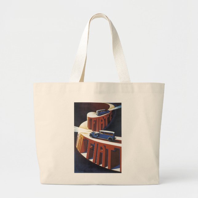Fiat Large Tote Bag (Front)
