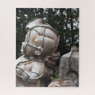 fiberglass graveyard big boy and milk carton jigsaw puzzle