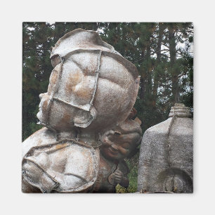 fiberglass graveyard big boy and milk carton magnet