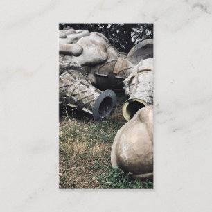 fiberglass graveyard ice cream cones business card