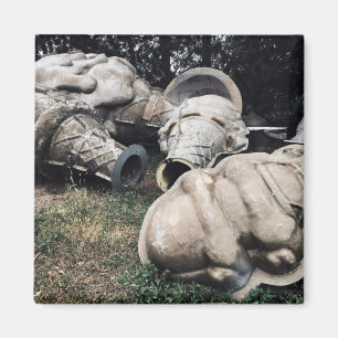 fiberglass graveyard ice cream cones magnet