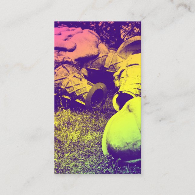 fiberglass summer ice cream cones business card (Front)