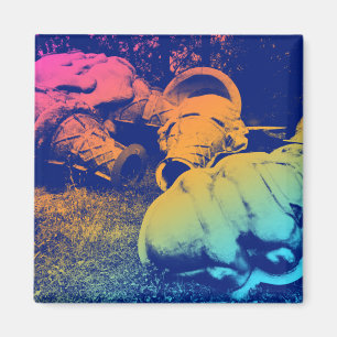 fiberglass summer ice cream cones magnet