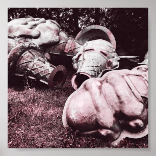 fiberglass summer ice cream cones poster