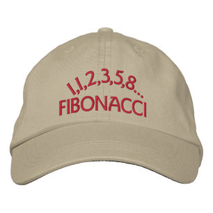 Fibonacci Embroidered Hat