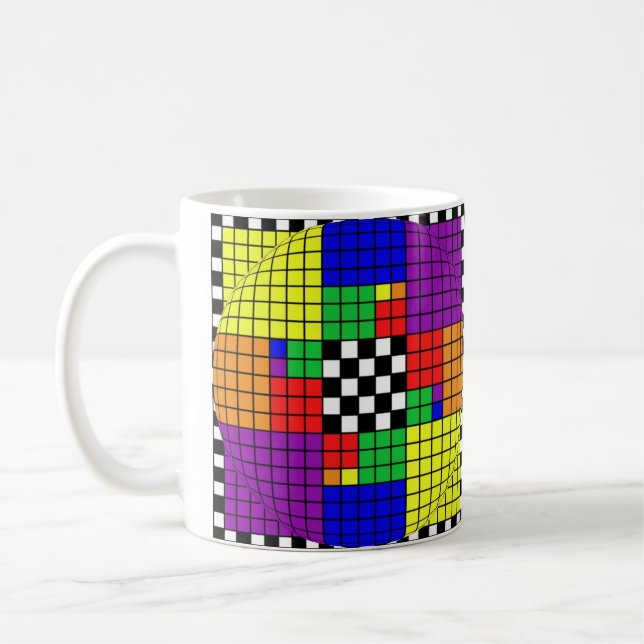 Fibonacci Fiesta Coffee Mug (Left)