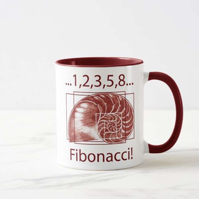 Fibonacci Mug (Right)