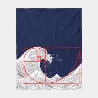 Fibonacci Sequence and The Great Wave