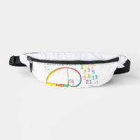 Fibonacci Sequence & Golden Ratio Math Fanny Pack