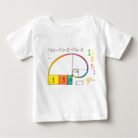 Fibonacci Sequence & Golden Ratio Math T-Shirt