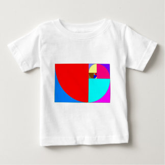 fibonacci spiral baby T-Shirt