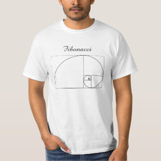 Fibonacci Spiral Tee