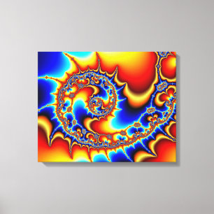 Fibonaccispikeral Canvas Print