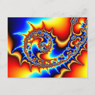 Fibonaccispikeral Postcard