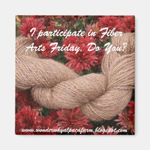 Fibre Arts Friday Magnet