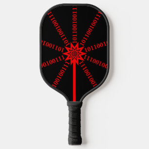 Fibre Optic Data Burst Pickleball Paddle