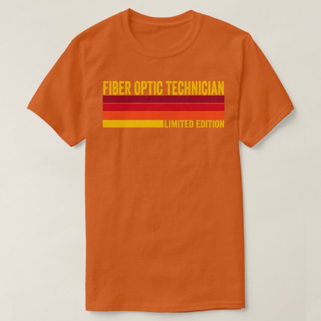 Fibre Optic Technician T-Shirt (Design Front)