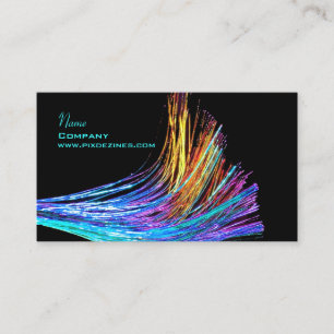 Fibre Optics / Hi Tech Business Card