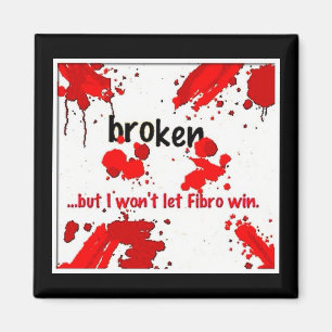 Fibro broken logo= magnet