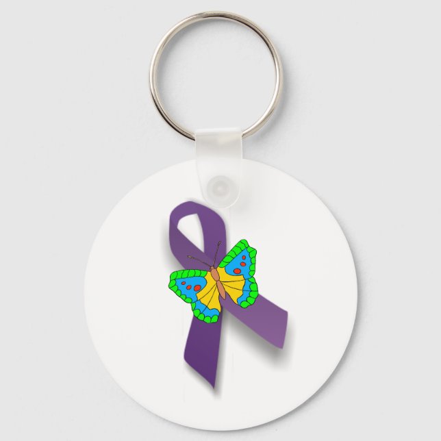 Fibro Ribbon Key Ring (Front)