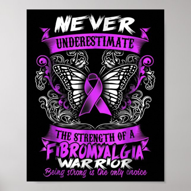 Fibromyalgia Awareness 4 Poster (Front)