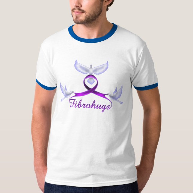 Fibromyalgia awareness and support T-Shirt (Front)