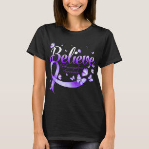 Fibromyalgia Awareness Butterfly T-Shirt