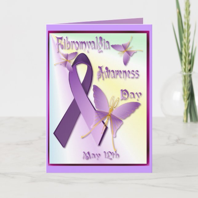 Fibromyalgia Awareness Day Card (Front)