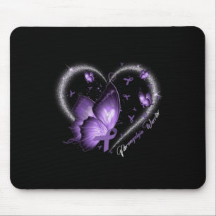 Fibromyalgia Awareness Day Warrior Survivor Butter Mouse Pad