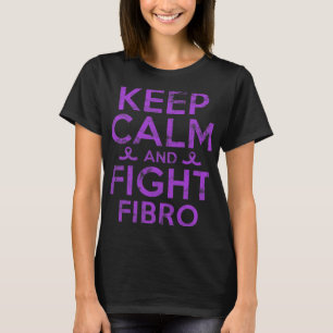 Fibromyalgia Awareness Fight Fibro Fighter Warrior T-Shirt