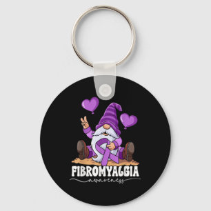 Fibromyalgia Awareness Key Ring