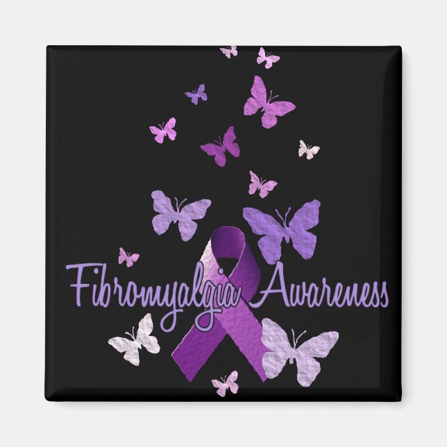 Fibromyalgia Awareness Magnet (Front)