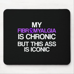 Fibromyalgia Awareness Survivor Chronic Warrior 1 Mouse Pad