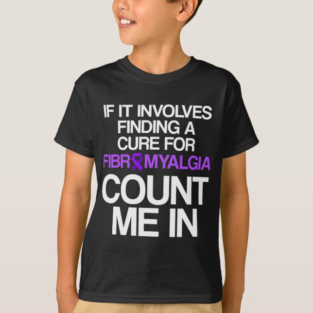 Fibromyalgia Awareness Survivor Finding Warrior 1  T-Shirt (Front)