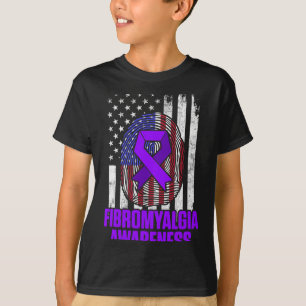 Fibromyalgia Awareness Survivor Proud Warrior 12 T-Shirt