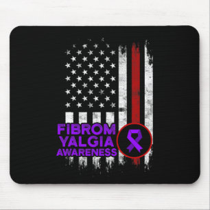 Fibromyalgia Awareness Survivor Proud Warrior 13  Mouse Pad