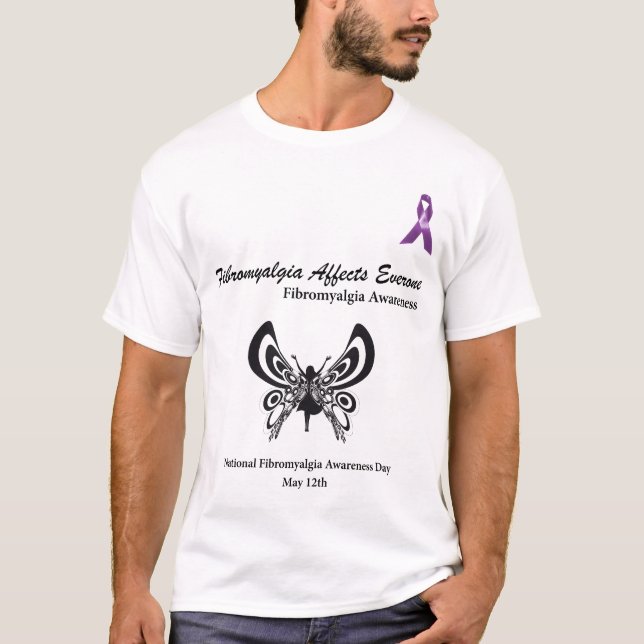 Fibromyalgia Awareness T-Shirt (Front)