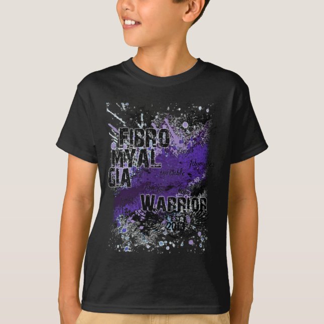 Fibromyalgia Awareness T-Shirt (Front)