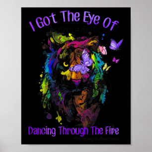 Fibromyalgia Awareness Warrior I Got The Eye Of Th Poster