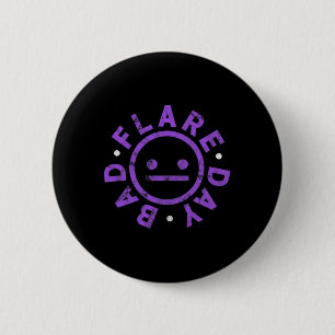Fibromyalgia Bad Flare Day Chronic Pain Fibro Warr 6 Cm Round Badge