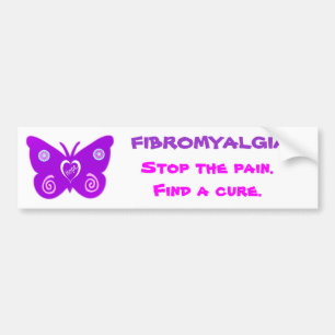 FIBROMYALGIA bumper sticker