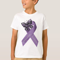 Fibromyalgia Butterfly Ribbon Clothing