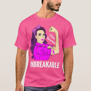 Fibromyalgia Fibro Warrior  Awareness T-Shirt