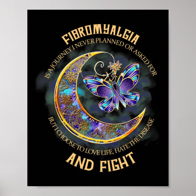 Fibromyalgia - Fibromyalgia Awareness 20 Poster (Front)