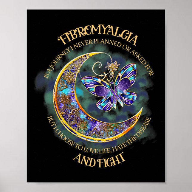 Fibromyalgia - Fibromyalgia Awareness 35 Poster (Front)