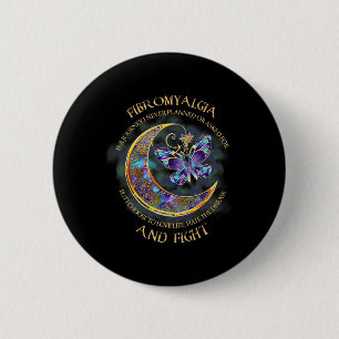 Fibromyalgia - Fibromyalgia Awareness 6 Cm Round Badge