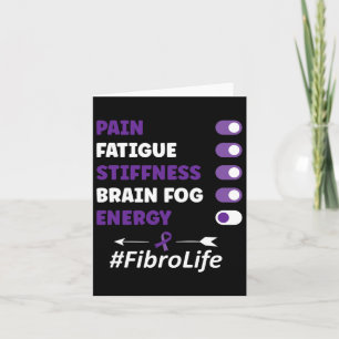Fibromyalgia Fibromyalgia Awareness Card