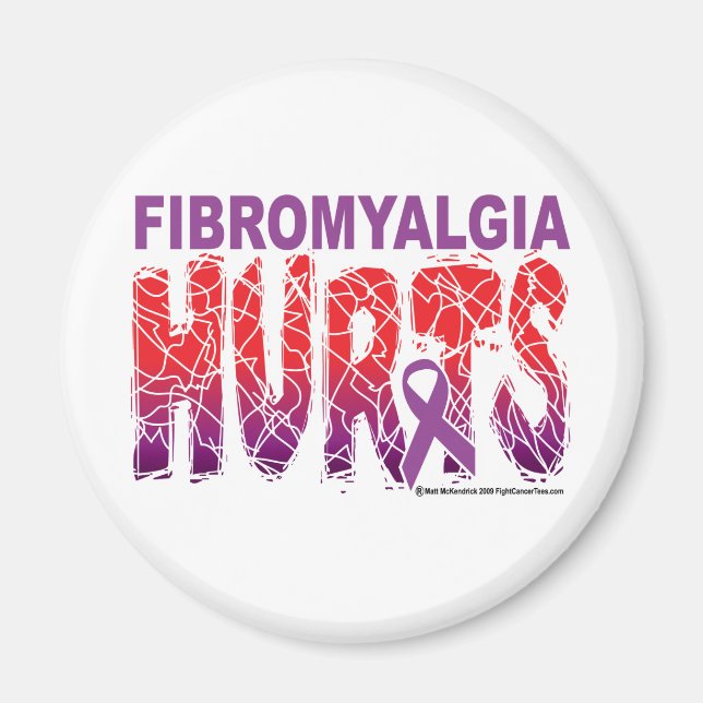 Fibromyalgia Hurts Magnet (Front)